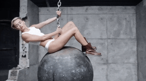 Miley Cyrus Wrecking Ball gif